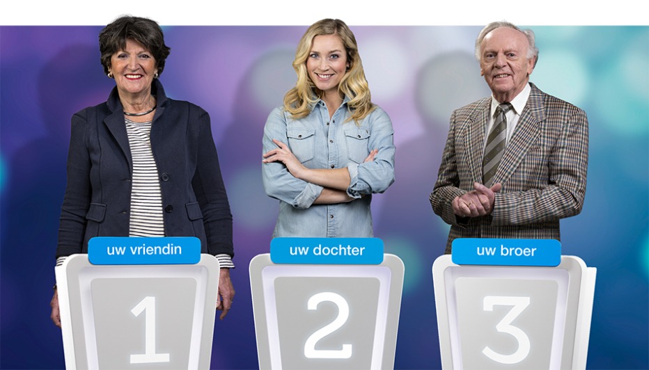 Wie van de drie?